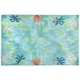 thumbnail image 1 of Jellybean PR-HE001B 20 x 30 in. Ocean Bubbles Indoor Area Rug, 1 of 1
