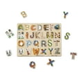 Melissa & Doug Alphabet Art Wooden Puzzle (26 pcs) - Walmart.com