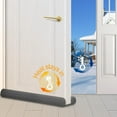 thumbnail image 2 of Large Door Draft Blocker 36" Grey Bottom Door Draft Stoppers for Bottom Weather Stripping Shower Door Seal Strip Under Gap Filler Doors Sweep Interior Doors for Home, 2 of 15