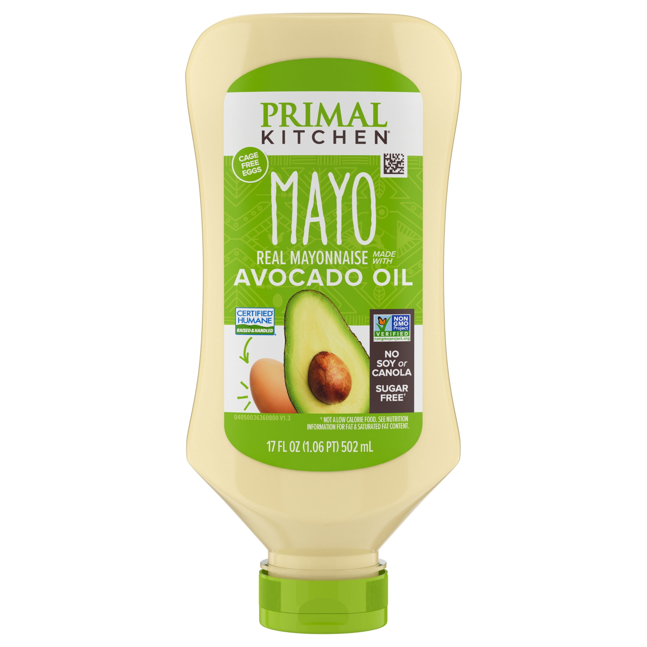 (6 pack) Primal Kitchen Squeeze Mayo Made with Avocado Oil 17 oz