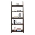 thumbnail image 2 of Rustic Brown 5 Shelving, Style With Rubber Wood Frame, For Bedroom, Living Room, Kitchen, Home Office, Apartment Bookcase, Design Solid Office, 2 of 7
