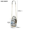 thumbnail image 2 of FORMRS Crossbody Bag for Women Quilted Travel Shoulder Cell Phone Purse with Chain Strap Handbag, Winter Village, 2 of 7