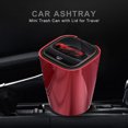 thumbnail image 3 of Car Ashtray Portable Mini Trash Can with Lid for Home Travel, 3 of 8
