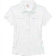 Girl's School Uniform Short-Sleeved Blouse