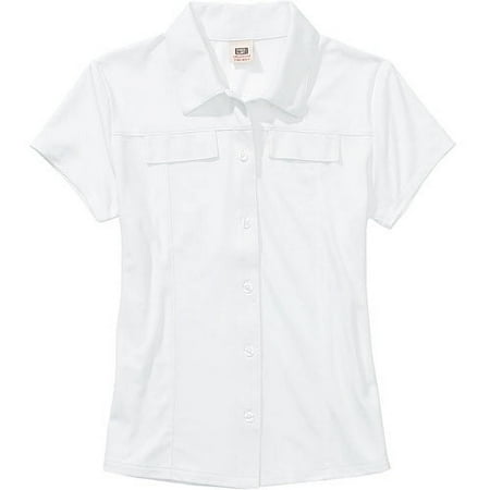 Girl's School Uniform Short-Sleeved Blouse