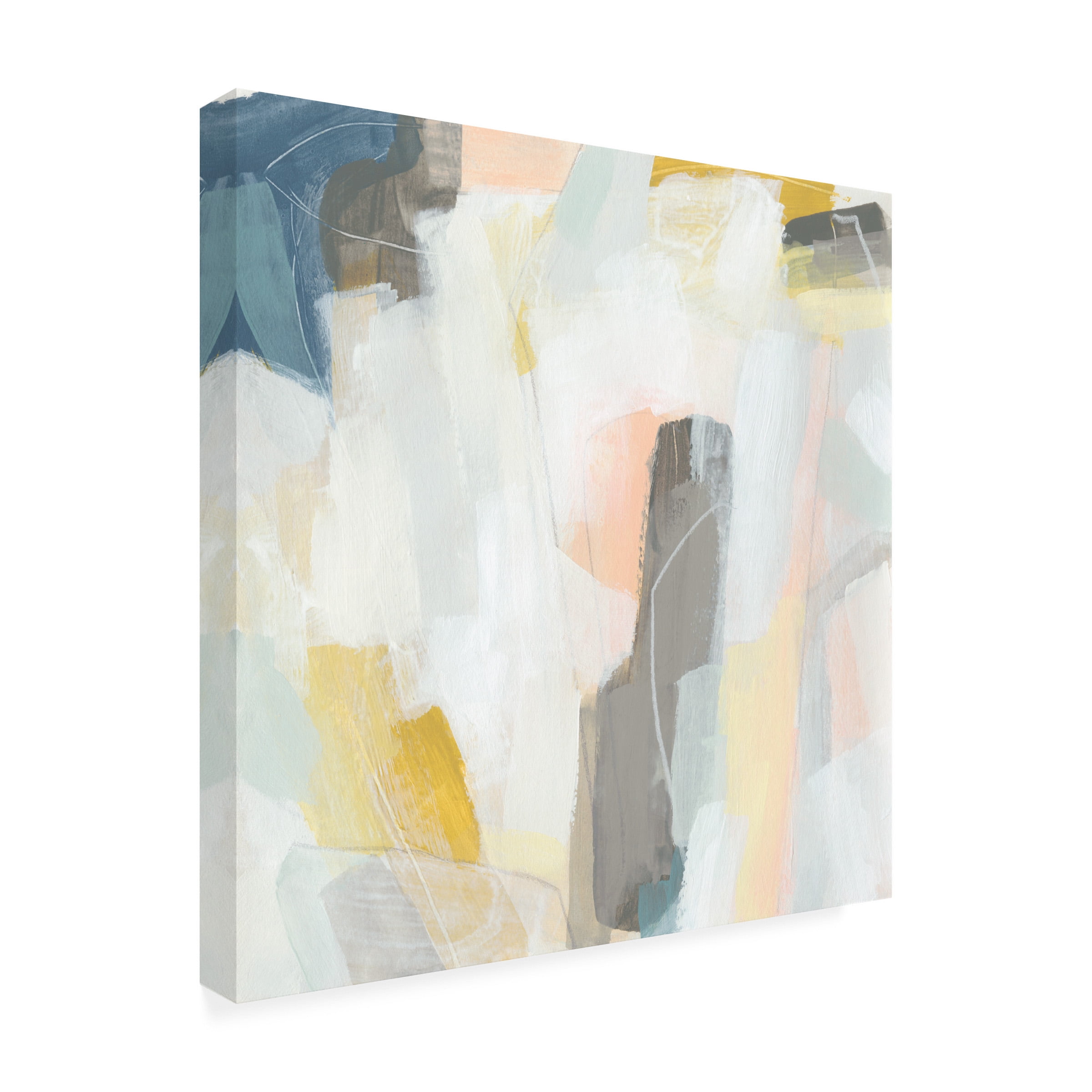June Erica Vess 'Fractal Pastel II' Canvas Art