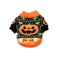 thumbnail image 2 of Halloween Dog Stripe Sweater Cute Pet Knitwear Clothes Halloween Outfits Halloween Costume for Small Middle Large Dogs, 2 of 9