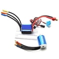 thumbnail image 5 of Motor 2435 4800KV Brushless Motor And 25A ESC Replacement For HSP Wltoys 1/16 1/18 Remote Control Truck Car, 5 of 7