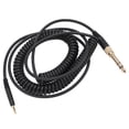 thumbnail image 1 of Cable de Sonido de auriculares en Espiral, enchufe y reproducción de auriculares estéreo auxt aux cable evitan la deformación para hd579 para hd598cs para hd569, 1 of 7