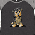 thumbnail image 4 of Inktastic Little Gent Yorkie Women's Plus Size T-Shirt, 4 of 5
