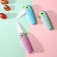 thumbnail image 4 of 2 In 1 Portable Peeler Ceramic Version Peeler Fruit And Vegetable Peeler Folding Mini Cute Fruit For Travel Camping Kitchen Small Too, 4 of 8