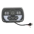 thumbnail image 1 of Square LED Headlight, IP67 Waterproof High Brightness 90W Anti Glaring Motorcycle Rectangle Headlamp  For Car, 1 of 8