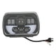 thumbnail image 1 of Faro LED cuadrado de 5x7 pulgadas, foco de 90W, luz alta y baja, IP67, resistente al agua para coche y motocicleta Jadeshay  A, 1 of 9