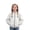 Gold, variant on Girls Zip Up Hoodie Cute Cat Ear Sweatshirt Jackets Geometric Line Print Youth Trendy Fall Sweatwear Outerwear with Pockets
