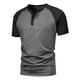 thumbnail image 3 of pstuiky camisetas de hombre, Blusas/camisetas casuales de verano para hombre, de color liso y cuello redondo camisas casuales para hombre xxxl, 3 of 8