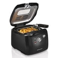 thumbnail image 1 of Hamilton Beach 8 Cup Oil Capacity Deep Kitchen Fryer w/ Immersion Heater, Black, 1 of 6