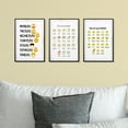 thumbnail image 4 of How Are You Feeling Emoji 5 x 7" Wall Art UNFRAMED Print (3 Pack), 4 of 4