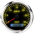 thumbnail image 5 of 85mm GPS Marine Speedometer 0-30 km/h Tachometer with 7-color Backlight Odometer Compatible with Marine Yachts, 5 of 5