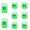 Green, variant on 1-8PC Pencil Sharpeners with Lid Dual Holes Handheld Pencil Sharpener Manual for Standard and Jumbo Pencils Compact Cute Colored Sharpener for Home Office Adults