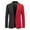 Red, variant on ZVNAΖH Men's Color Block Suit One Button Suit Formal Dress Performance Suit Slim Fit Blazer Jacket