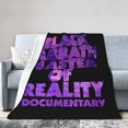 thumbnail image 2 of Black Sabbath Master Of Reality Flannel Blanket Stylish Cover Quilt One Napping Blanket Four Seasons Winter Quilt Antimicrobial Odor Control Cooling Quilt Lightweight And Anti-Static Unisex 40"X30", 2 of 5