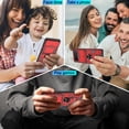 thumbnail image 6 of for Samsung Galaxy Z Flip 3 Case, Samsung Galaxy Z FLIP 3 5G Case with Slide Camera Cover, 360° Rotation Ring Kickstand [Military Grade] Case for Samsung Z FLIP 3,Red, 6 of 18