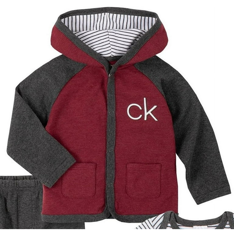 Calvin Klein Baby Boy's Logo Sweatshirt & Jogger Set