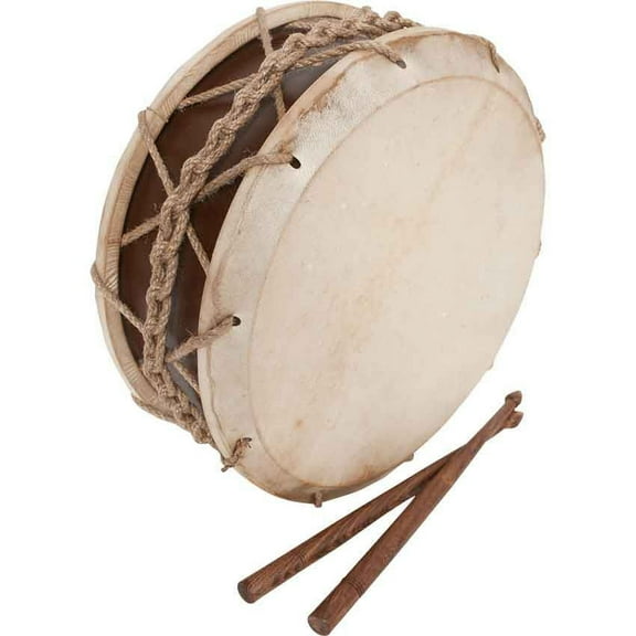 Tabor Drum with Sticks 9" by Medieval Collectibles