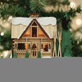 thumbnail image 2 of Ginger Cottages Santas Ski Lodge Adornos Para Árbol De Navidad, 2 of 3