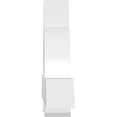 thumbnail image 3 of 84"W x 24 1/2"H x 6"D x 6"F, 7/12 Pitch, Ericson Architectural Grade PVC Gable Bracket, 3 of 8