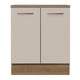 thumbnail image 5 of Mueble de Cocina 70 cm 2 Puertas Marrón/Crema Ágata MADESA, 5 of 5