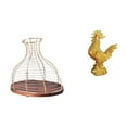 thumbnail image 1 of Portacorchos de vino,Soporte de metal para corcho de vino,tapón de vino,expositor,Escultura de pollo,Escultura de pollo,decoración del hogar,figura de gallo,Figura decorativa de gallo,estatua, 1 of 8