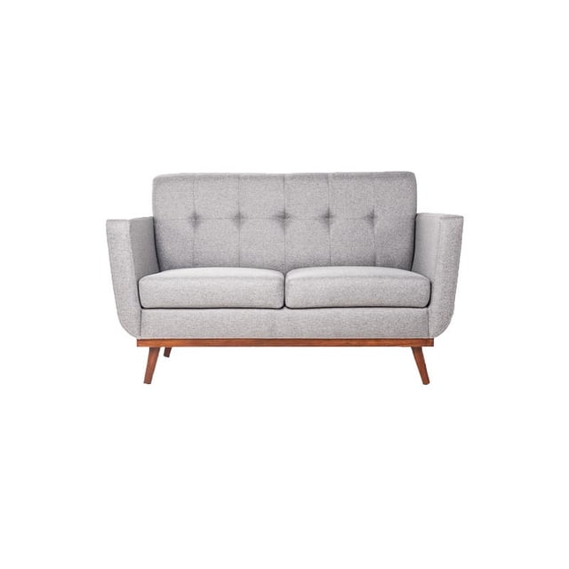 Love Seat Kessa Muebles Chris Gris