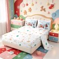 thumbnail image 3 of Manfei Farmhouse Christmas Animals 7 Pieces Full Size Bedding Sets,Xmas Holiday Season Full Size Bed in a Bag,Xmas Reversible, 3 of 7