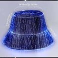 thumbnail image 3 of kurtrusly Luminous Fisherman Hat LED Light, USB Hat Technology Fiber Optic Hat 7 Colors Colorful Bucket Hat Party Carnival Event black, 3 of 6