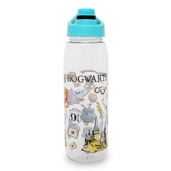Harry Potter 856865 28 oz Harry Potter Doodles Water Bottle with Screw Lid