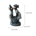 thumbnail image 7 of JeashCHAT Boy & Girl Garden Statue Playful Fountain Home Yard Patio Outdoor Decoration Sculpture, 7 of 7