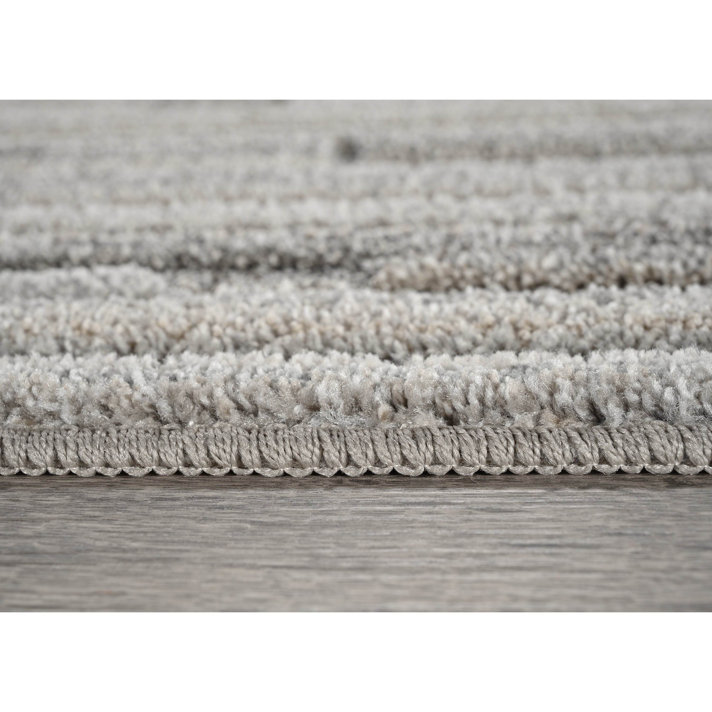 Mainstays Studio Plush Pixel Tan/Gray Indoor Area Rug, 5' x 7'