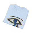 thumbnail image 4 of Vintage Eye Of Ra Pharaoh Egyptian Graphic Men Women Novelty Egypt Hieroglyphs Design Gift Unisex Softstyle T-Shirt, 4 of 4