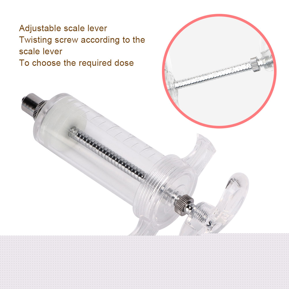 thumbnail image 4 of Jeringa Jeringa De Alimentación Jeringa Para Animales Jeringa De 30ml Jeringa Para Ganado Plastic Steel Durable 30ML Cabeza De Cobre Jeringa De Alimentación Animal Tubo De YLSHRF Feeding Syringe, 4 of 8