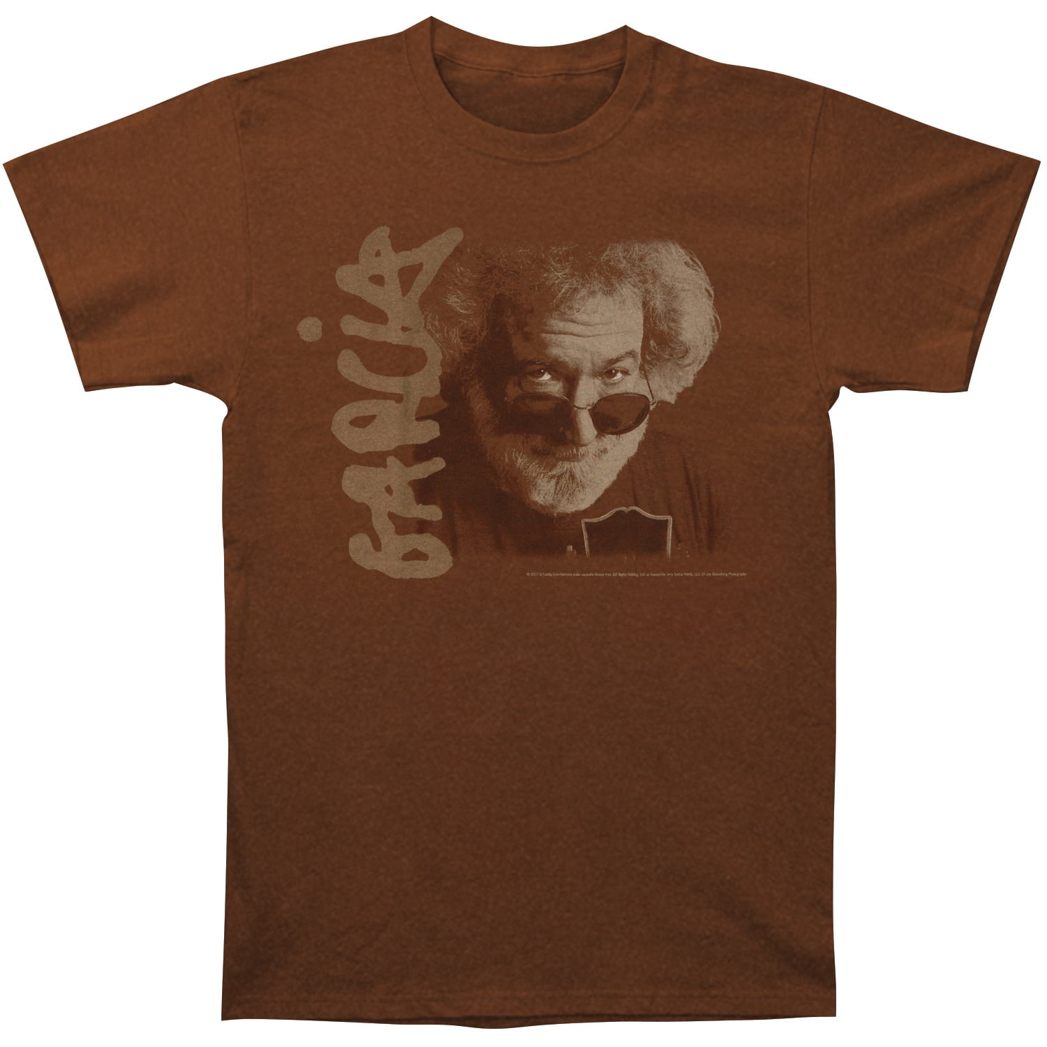 Jerry Garcia portrait t-shirts