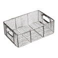 thumbnail image 4 of Lipstore Deep Fryer Basket Organizer, Snack Container, Stainless Steel Wire Presentation Basket, Deep Fryer Basket for Kitchen Counter, Home Table, Restaurant 30cmx25cmx10cm, 4 of 7