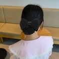 thumbnail image 4 of Shisuyan Filet à Cheveux Nœud Matériau Haute Élasticité 1ensemble 4.7x4.3x1.2in, 4 of 8