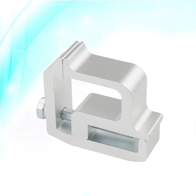 Luxshiny Abrazadera Duradera De Aluminio Plateado Para Montaje De Cubiertas En Camioneta