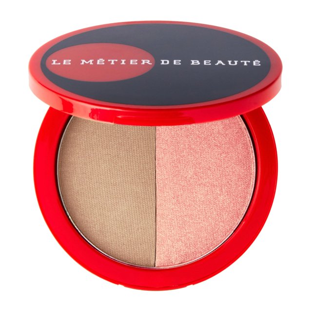 METIER Blush Bronzer Duo para un compacto magnético radiante bañado por el sol (Traviata)