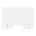 thumbnail image 3 of Yescom 3 Pack 36"x24" Sneeze Guards Acrylic Plexiglass Freestanding Protective Shield Clear Safety Barrier for Counter Shop, 3 of 12