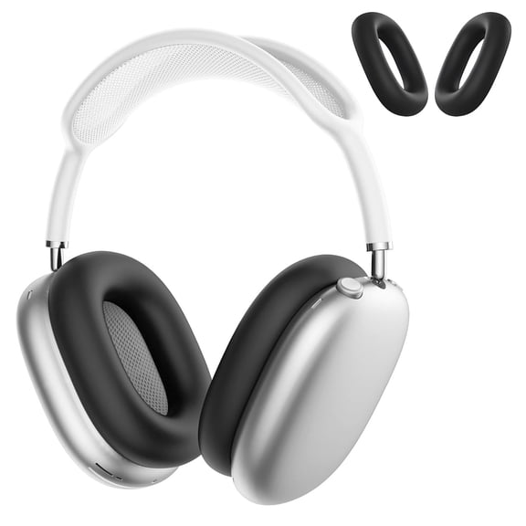 MMOBIEL Silicone Ear Pad Covers for AirPods Max Black