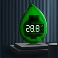 thumbnail image 6 of Aquarium Thermometer Small Temperature Gauge LED Display Fish Tank Thermometer for Fresh Water and Sea Water Tanks Green, 6 of 9