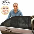 thumbnail image 1 of Car Sun Shade - Baby Cakes - 113cm x 51cm - UV Protection - 2 Pieces - Child Safety, 1 of 4