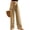 Bm 02 Khaki, variant on Womens Casual Wide Leg Pants High Waisted Button Down Straight Long Trousers Palazzo Pants Slacks with Pockets S-3XL